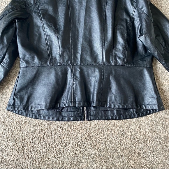 Jou Jou Faux Leather Jacket - Picture 10 of 16